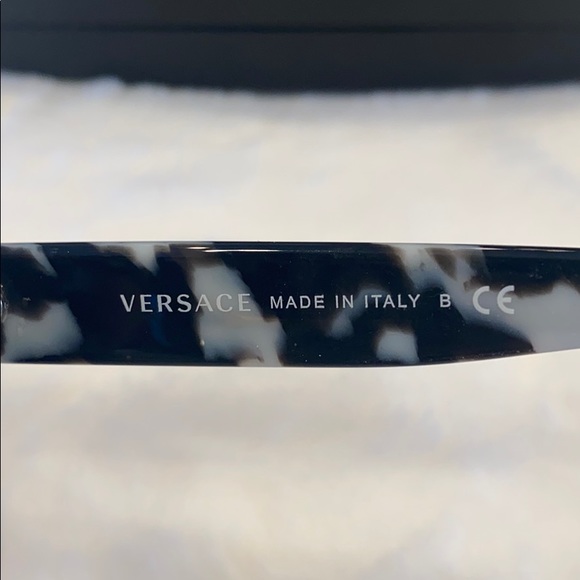 NEW Versace Sunglasses Black & White main image 5